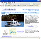 LakeShasta.com Screenshot