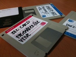 My last floppy disks