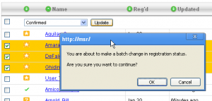 batch change demonstration