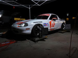 Setup is everything - here Tim Barber of TFB Performance helps us get it right for morning qualifying