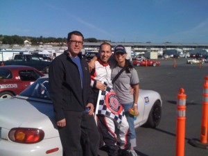 First win with crew chief Thomas and wife Jennifer